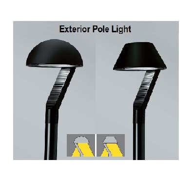 Exterior Pole Light